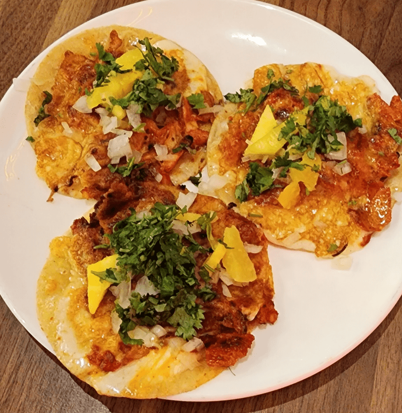 al pastor con queso