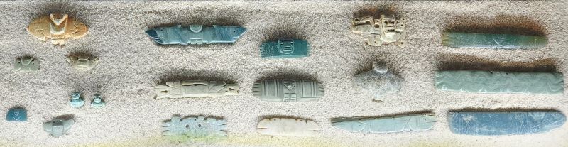 picture we took of some of the Jade Museum artifacts while searching for things to do in San jose