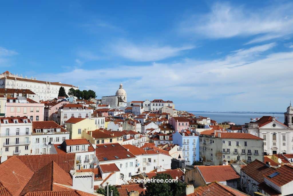 Alfama area Lisbon Portugal