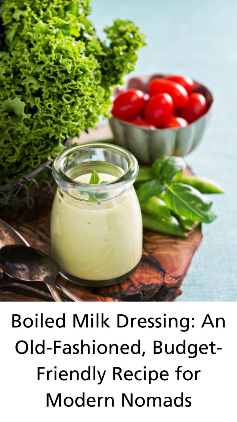Boiled Mile Dressing