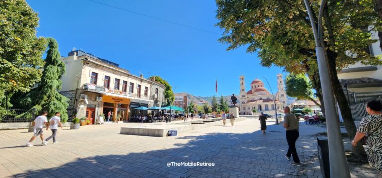 Bulevardi Shën Gjergji in Korce Albania