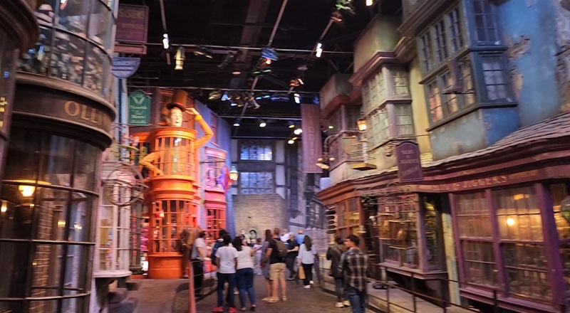 picture we took of the Making of Harry Potter studio tour