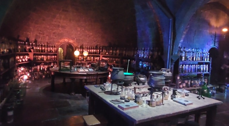 picture we took of the Making of Harry Potter studio tour