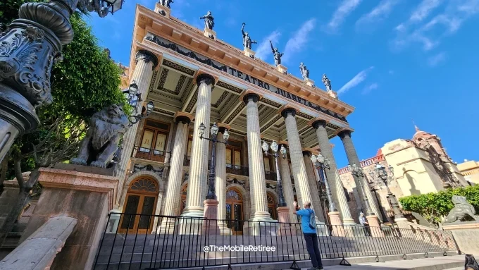 Where to Stay in Guanajuato City 2 Teatro Juarez, near where we stayed in Guanajuato