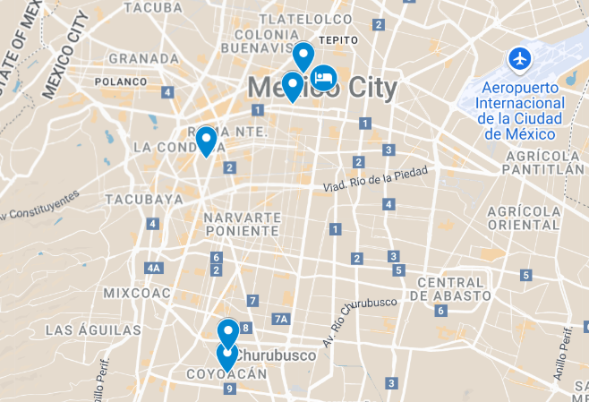 itinerary waypoints for Day 4: Art, Markets & Local Flavor