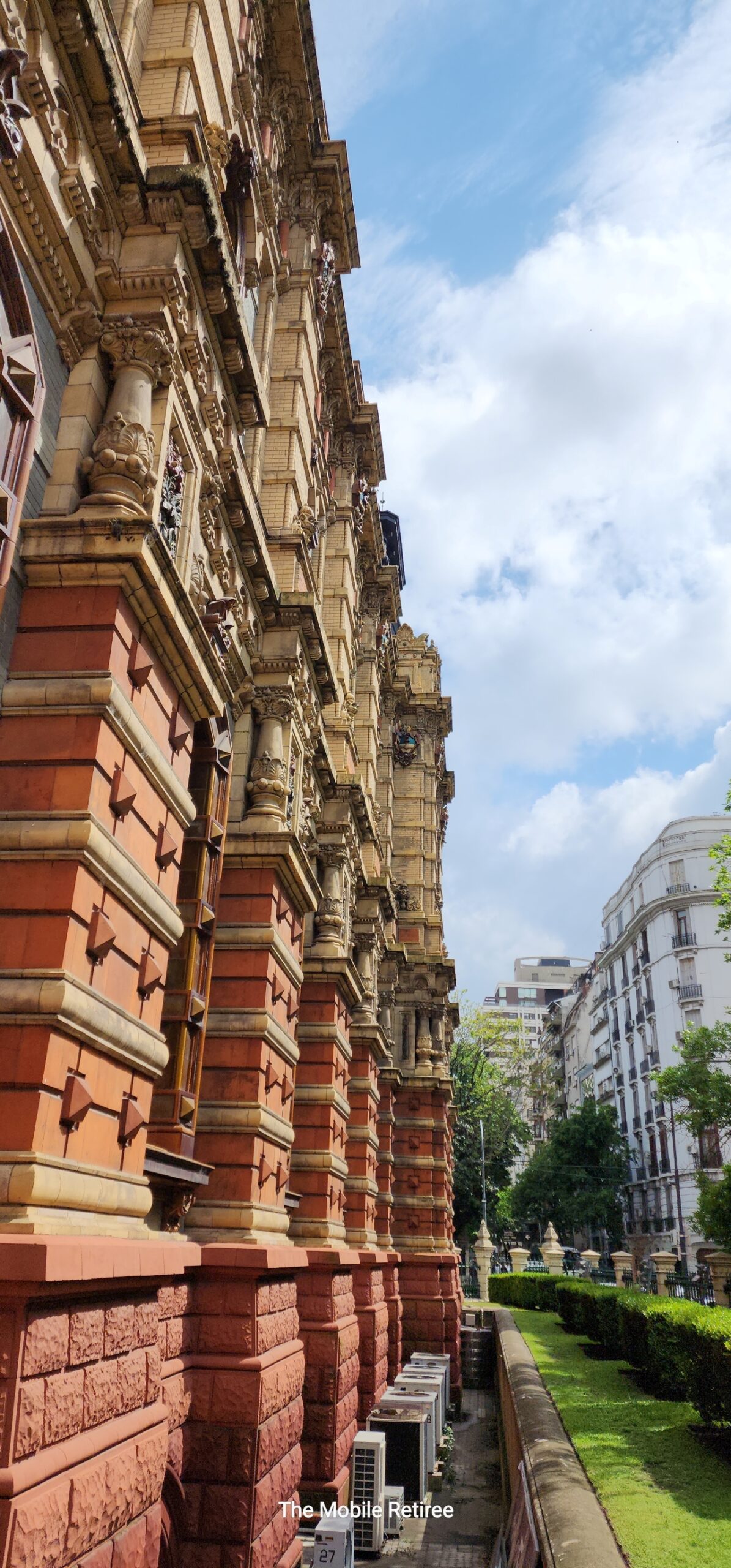 Exterior of the Water & Sewer Museum in Buenos Aires