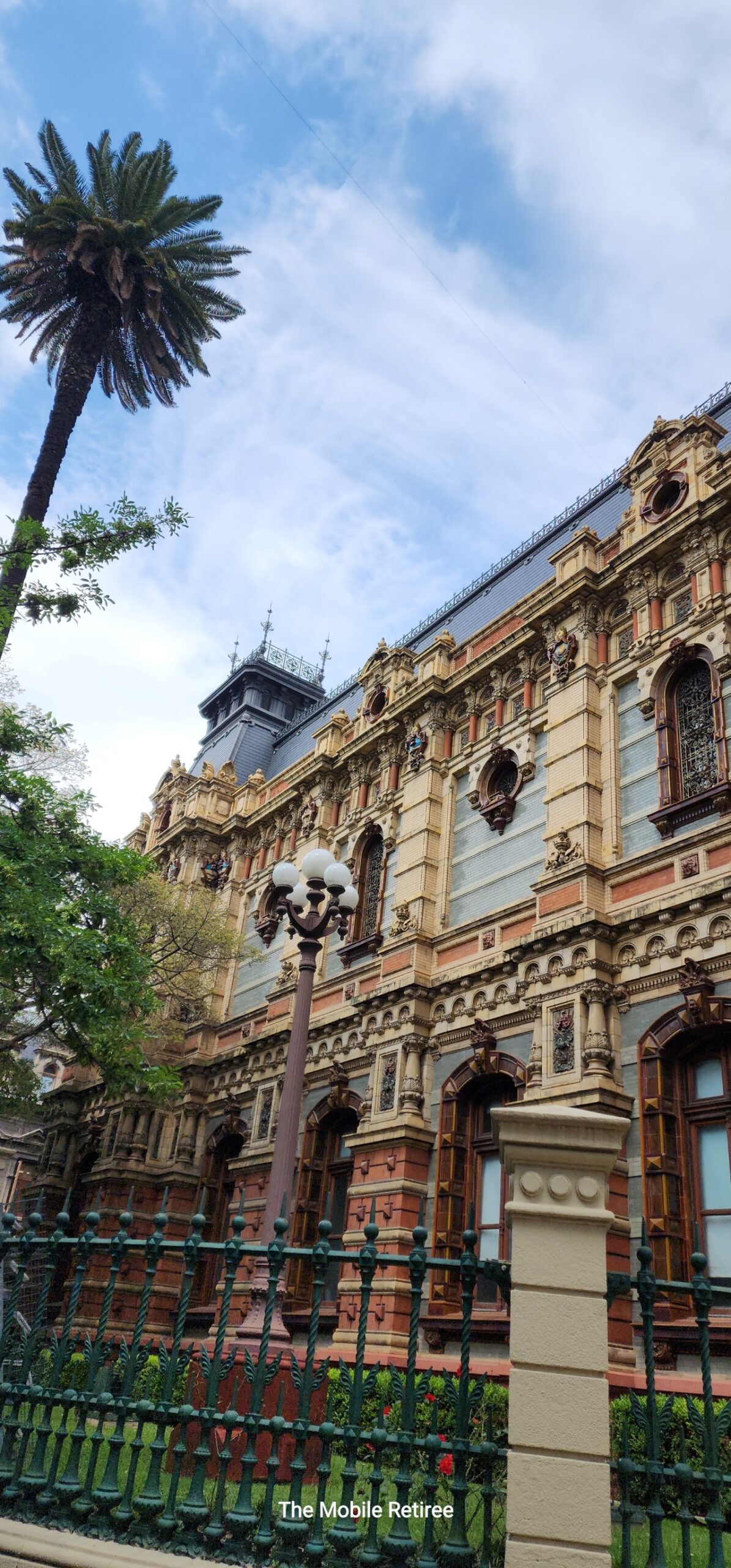 Exterior of the Water & Sewer Museum in Buenos Aires